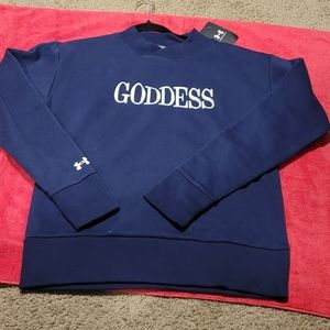 Under armour embroidered sweatshirt